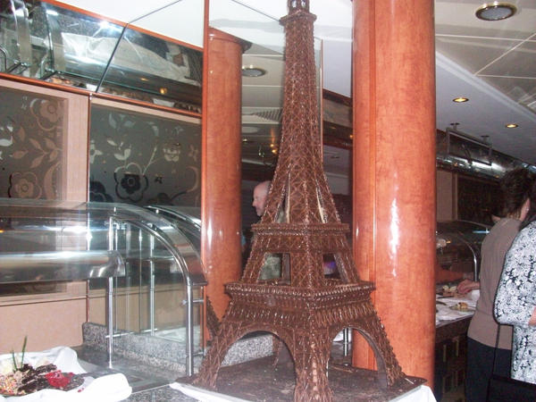 Chocolate Eiffel Tower