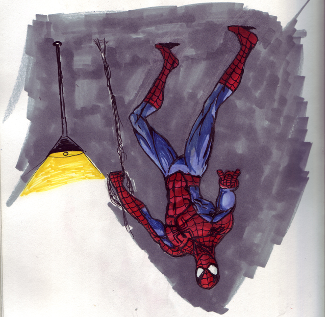 spidey doodle