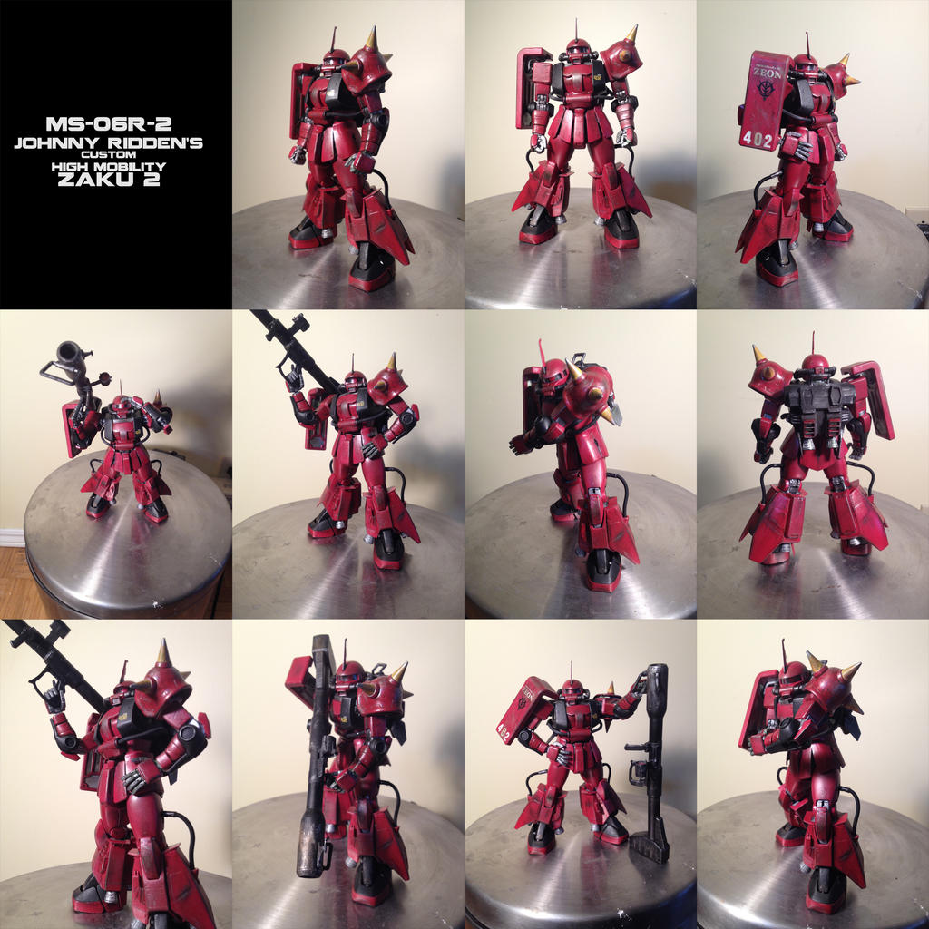 Johnny Ridden's Zaku - Repainted