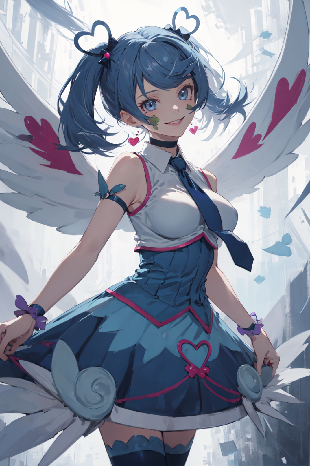 Ai Art] Blue Angel - Yu-Gi-Oh! Vrains by The-Sanctuaire on DeviantArt
