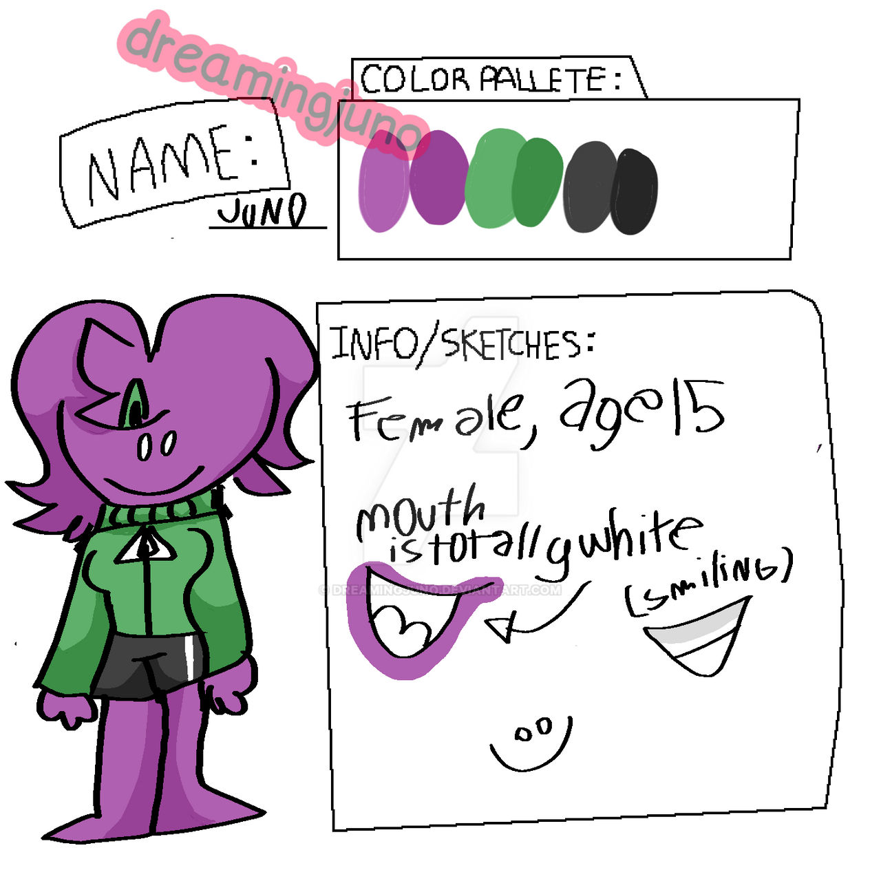 oc reference ) by dreamingjuno on DeviantArt