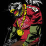 Funky Hellhound T-Shirt Design