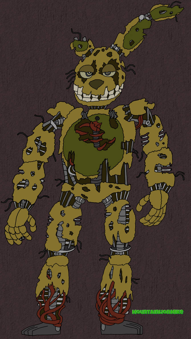 Springtrap by JessicaRothmon87 on DeviantArt