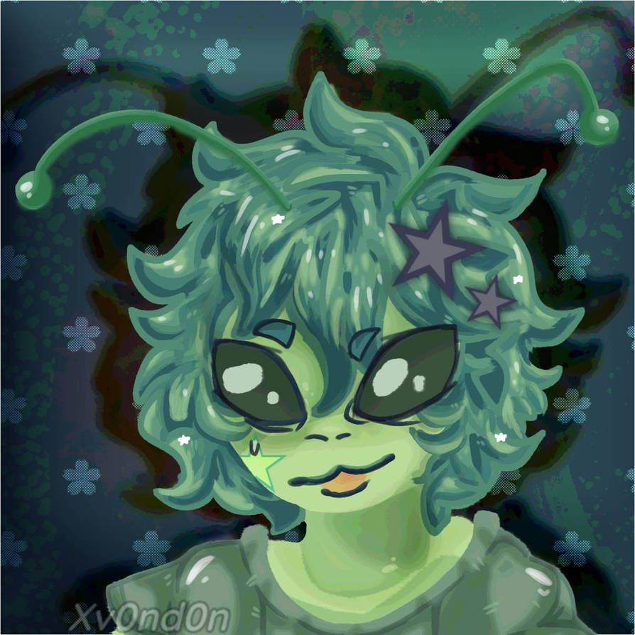 Soft Alien- (OC Art) by Xv0nd0n on DeviantArt
