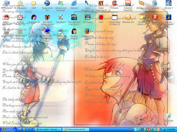 Kh Background Deviantart KHWallpaper by our-times on DeviantArt