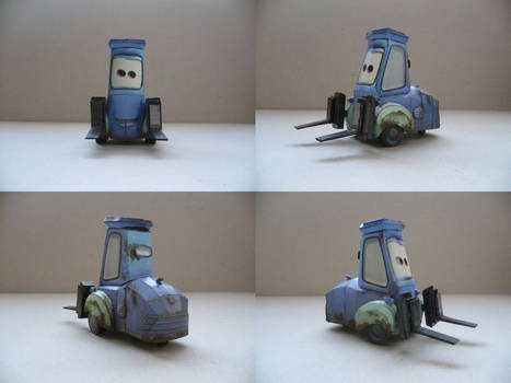 Cars-Diego Papercraft