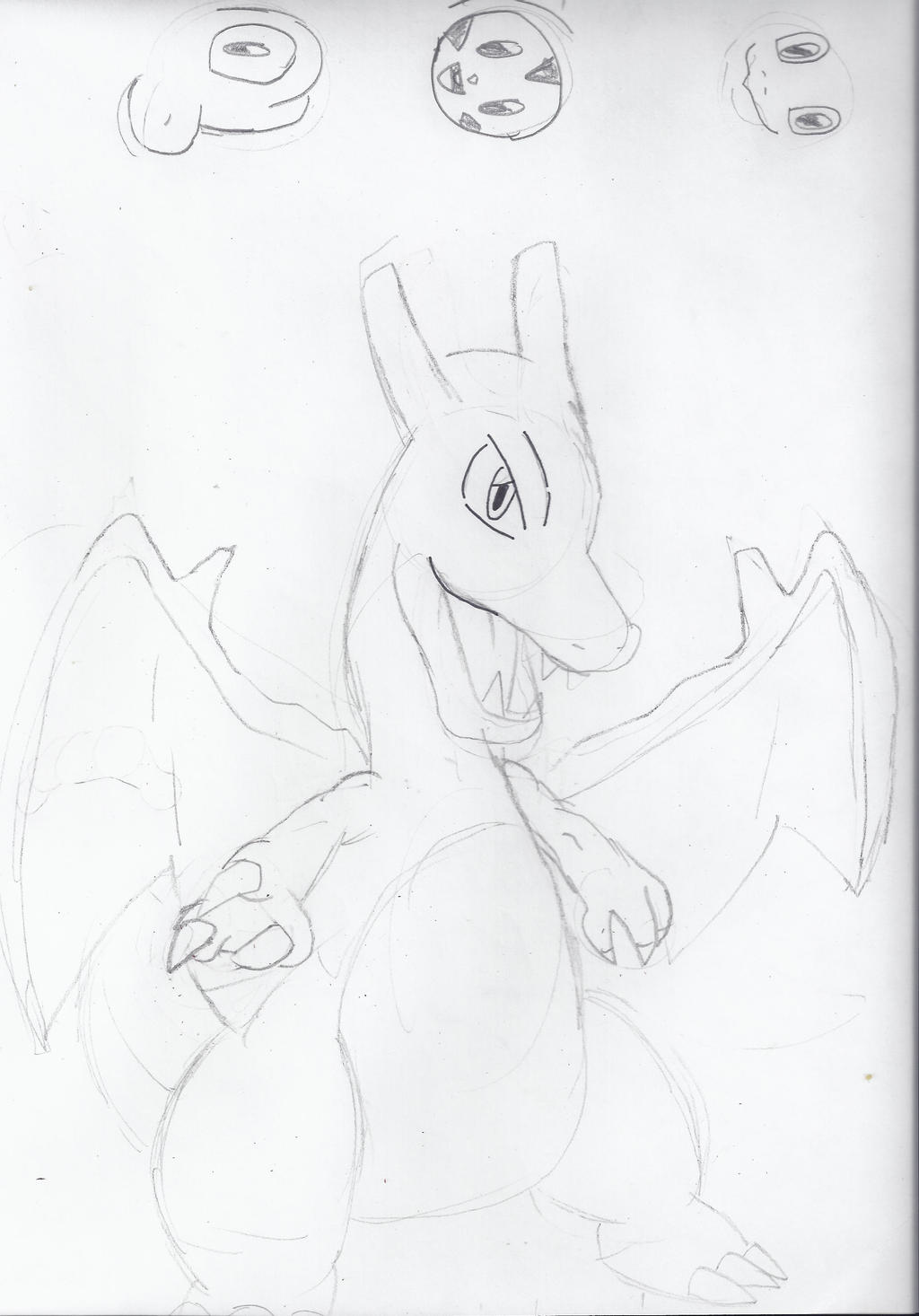 Charizard Writing Charizard (WIP) by resman on DeviantArt