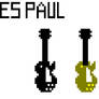 Les Paul Pixel Art