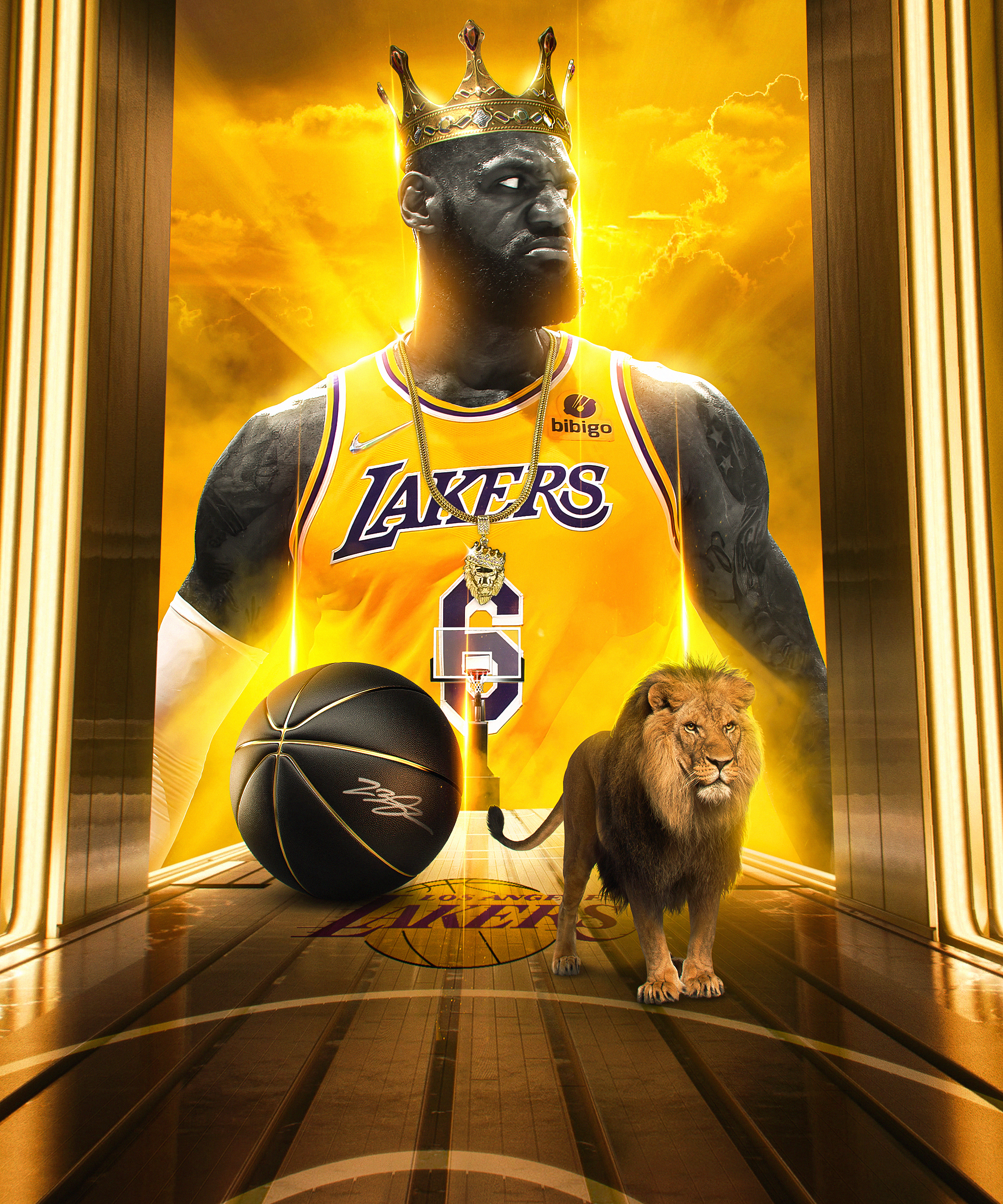 LeBron KING James by KDforMVP on DeviantArt