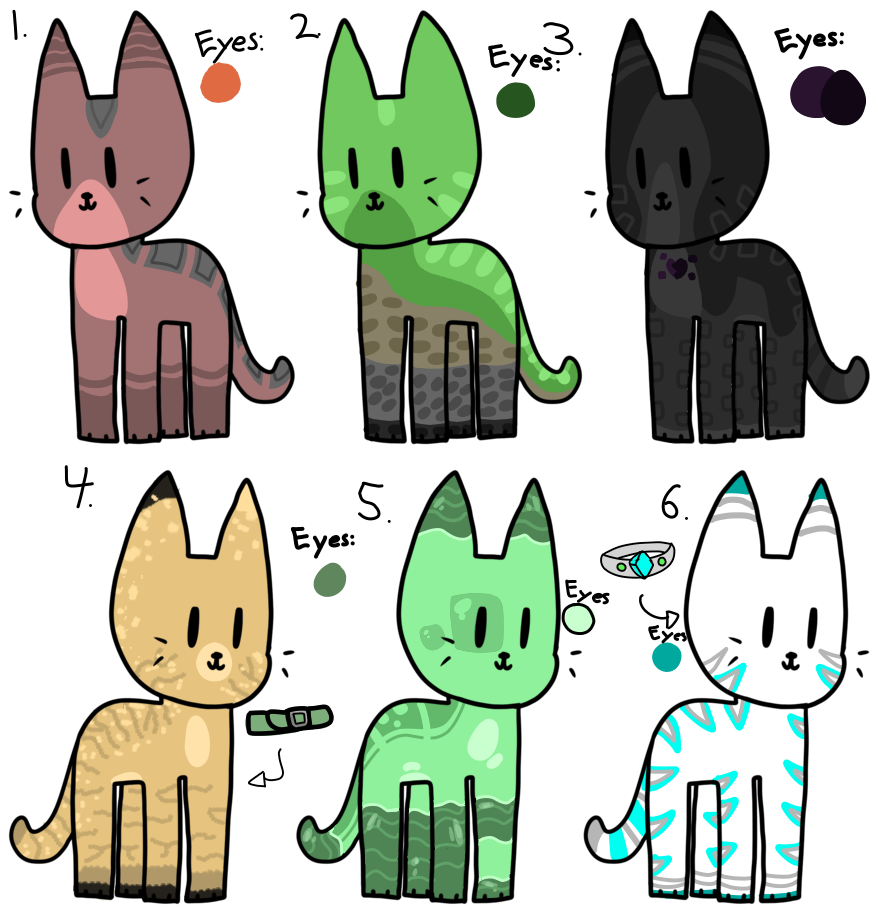MineCraft Cat Adoptables [OPEN] by Little0rca on DeviantArt