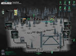 Metal Gear Solid | Snowfield Map