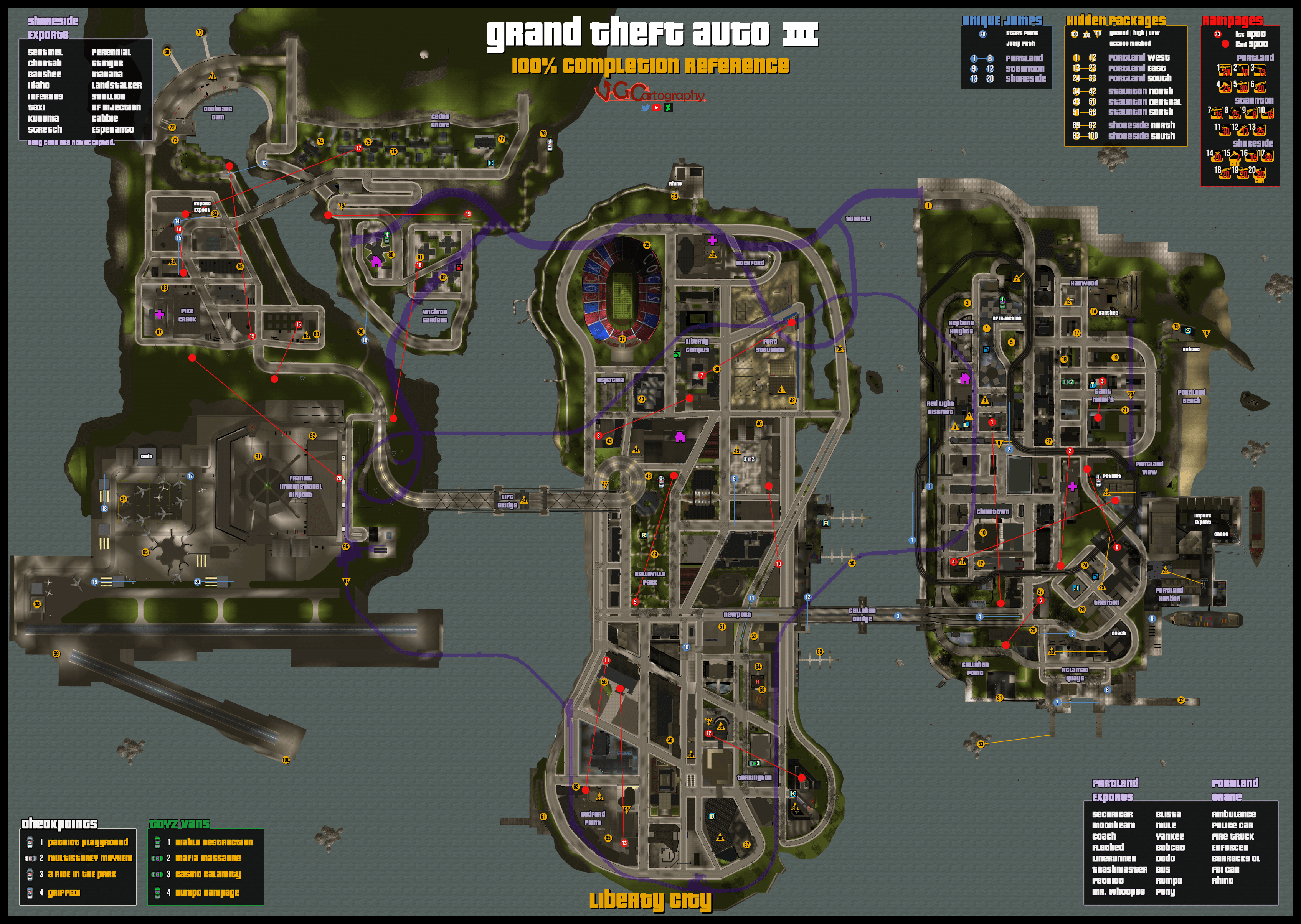 GTA 3 Extended Map - Imgur