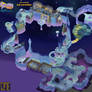 Spyro the Dragon | Ice Cavern Map
