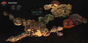 Zelda Twilight Princess | Goron Mines Map