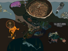 Dark Souls | Illustrated World Map