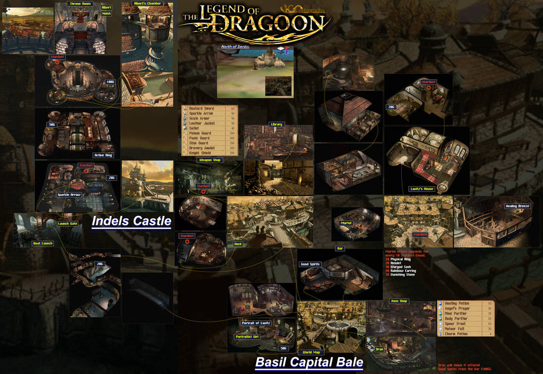 Legend of Dragoon | Bale Map by VGCartography on DeviantArt