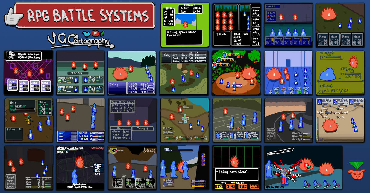RPG Battle Systems by VGCartography on DeviantArt