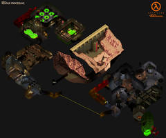 Half-Life | Residue Processing Map