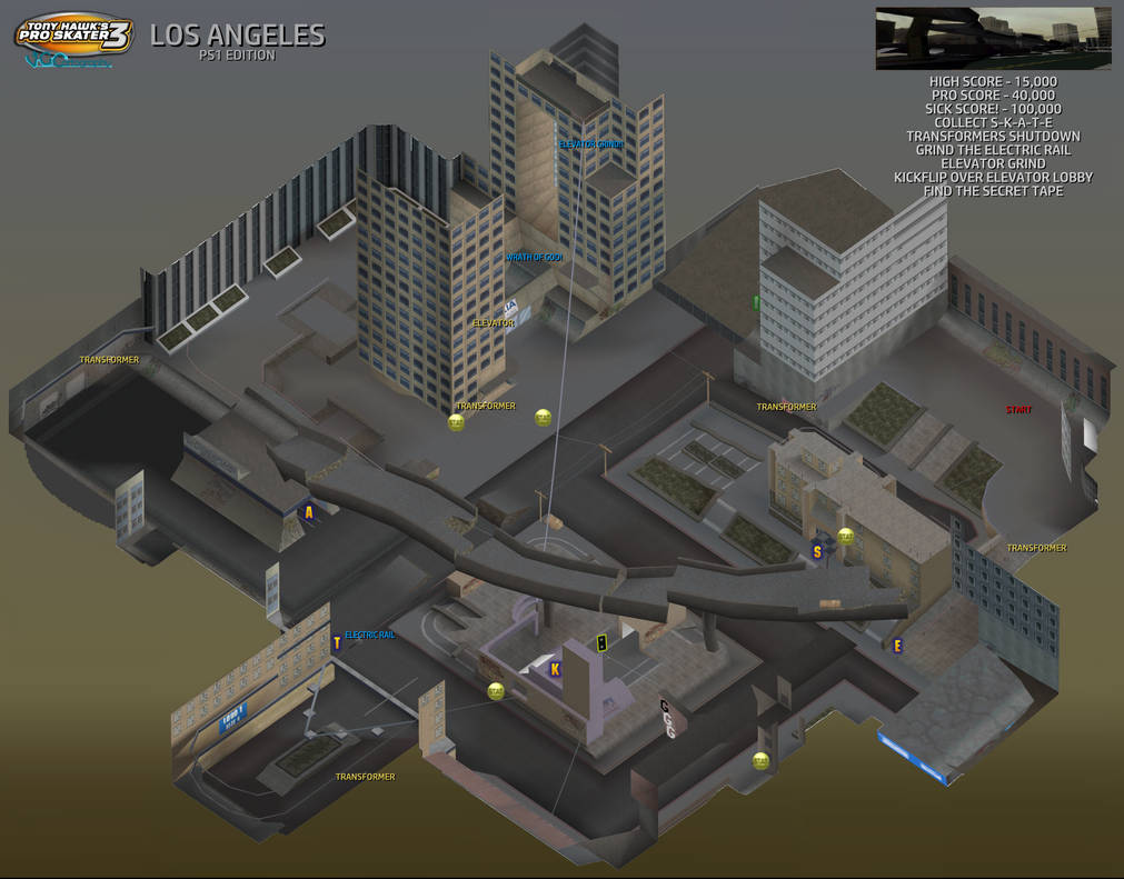 Los Angeles, Tony Hawk's Games Wiki