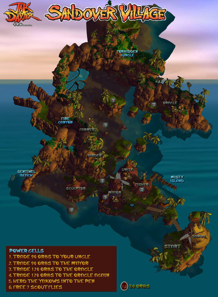 Jak And Daxter Sandover Village Map By VGCartography On DeviantArt jak-and-daxter-sandover-village-map-by-vgcartography-on-deviantart