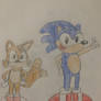 Sonic and tails from aosth