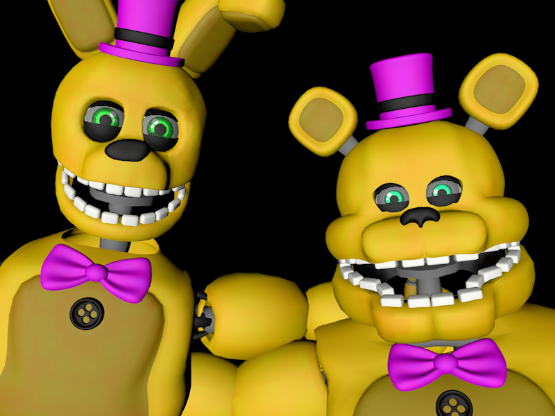 Cinema4D FNaF Model Pack Download!!! by GaboCOart on DeviantArt