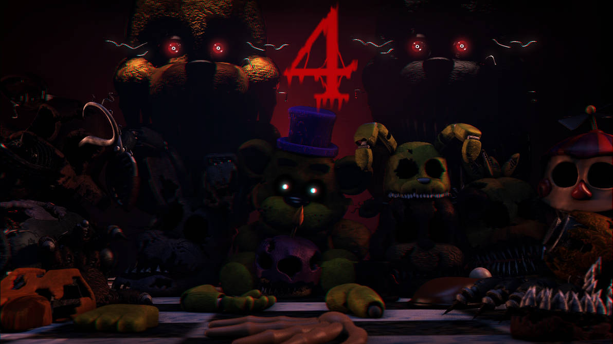 Fredi R Iv Five Nights at Freddy's 4 by luizcrafted on DeviantArt