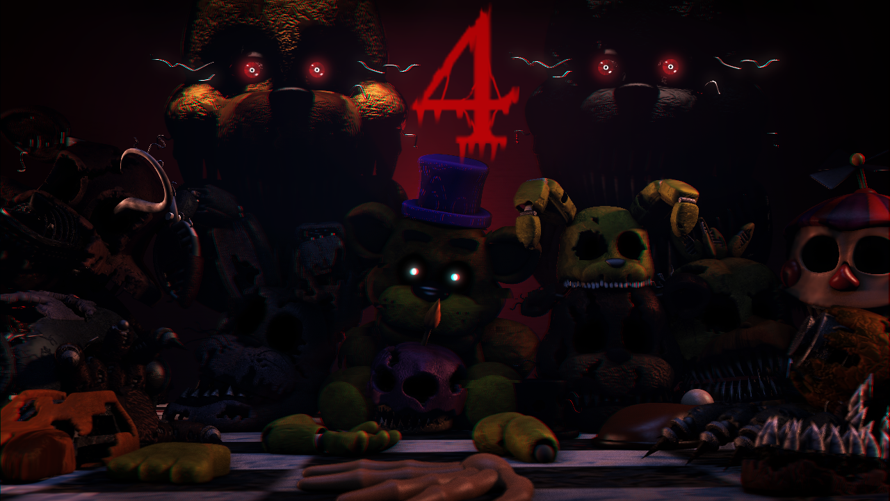 Five night's at Freddy's 4 by rhydonYT on DeviantArt