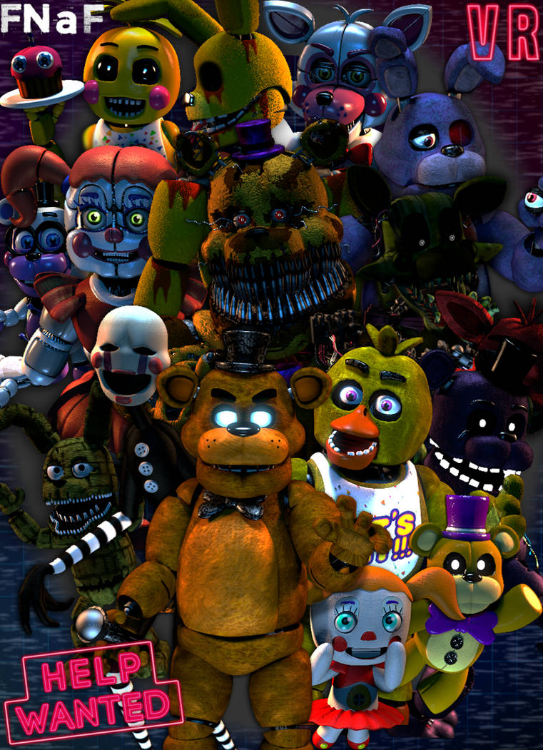 FNaF Help Wanted By Luizcrafted On DeviantArt