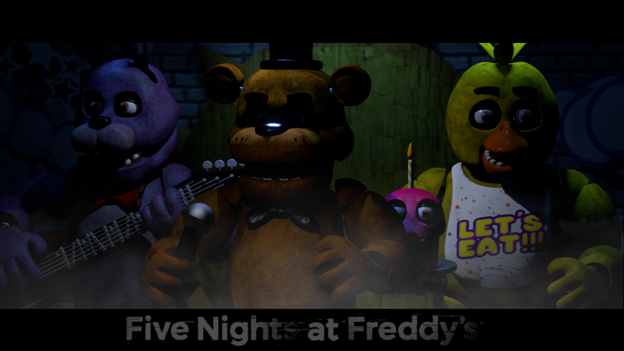 Five Nights at Freddy's 2 Wallpaper - Toy F, B, C by PeterPack on DeviantArt