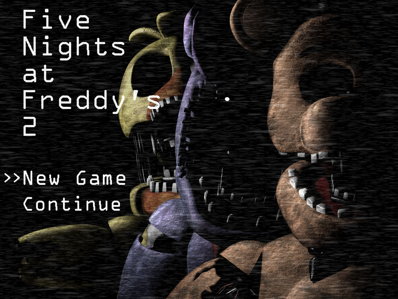 FNaF 2 Withered Menu by luizcrafted on DeviantArt