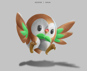 Pokemon :- Rowlet