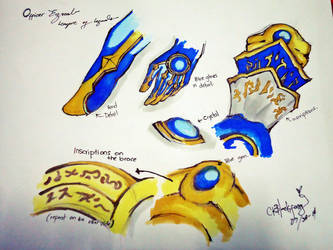 Officer Ezreal - league of legends weapon design