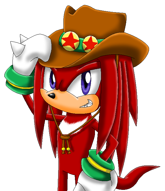 Knux with hat