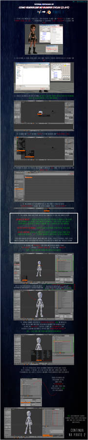 Tutorial Xnalara - Blender Cycles [PT-BR] Parte 1
