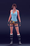 .:Lara Croft Blender Render 1:.