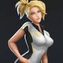 Zero Suit Mercy - Overwatch