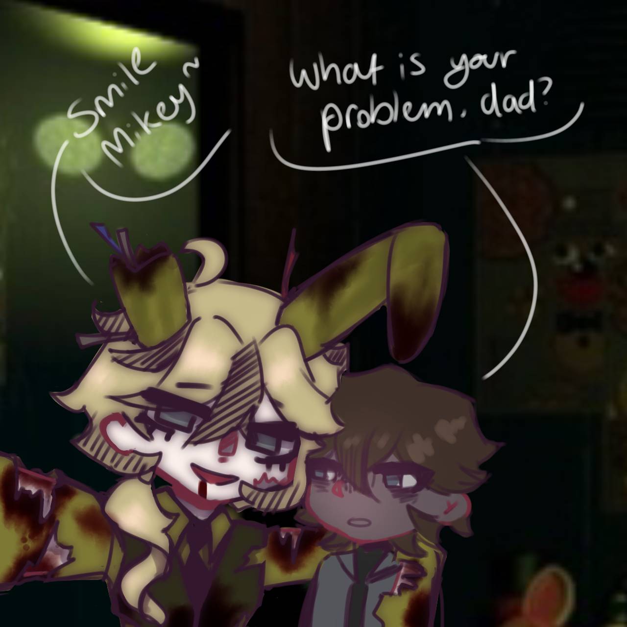 Springtrap Human human springtrap human springtrap by vanillabyss on DeviantArt