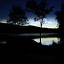 Lake at Night Wallpaper