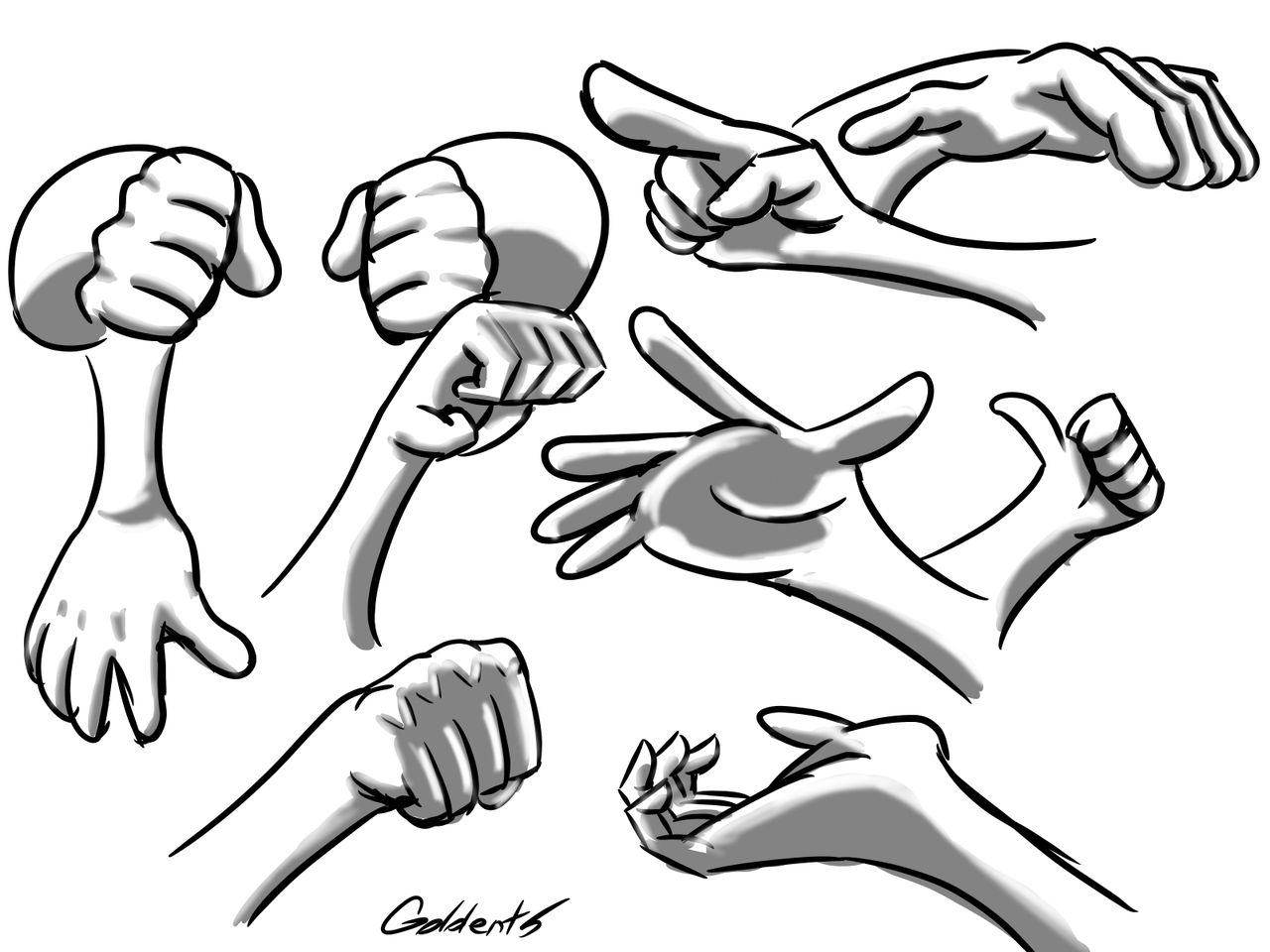 Hand Warmups by Goldent5 on DeviantArt