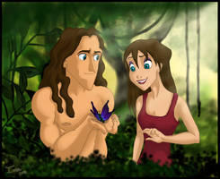 Tarzan and Jane: The Butterfly