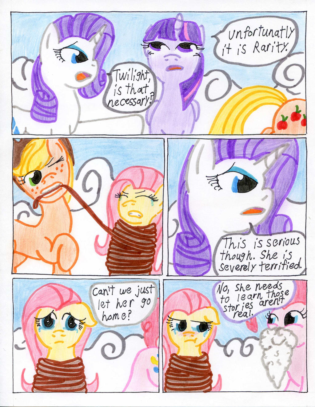 Fluttershy and the Rainbow Factory p. 7