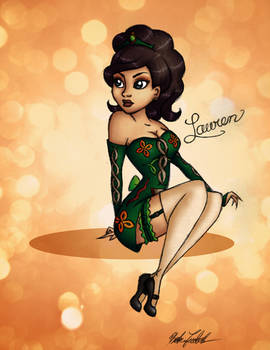 Irish Dance Pinup