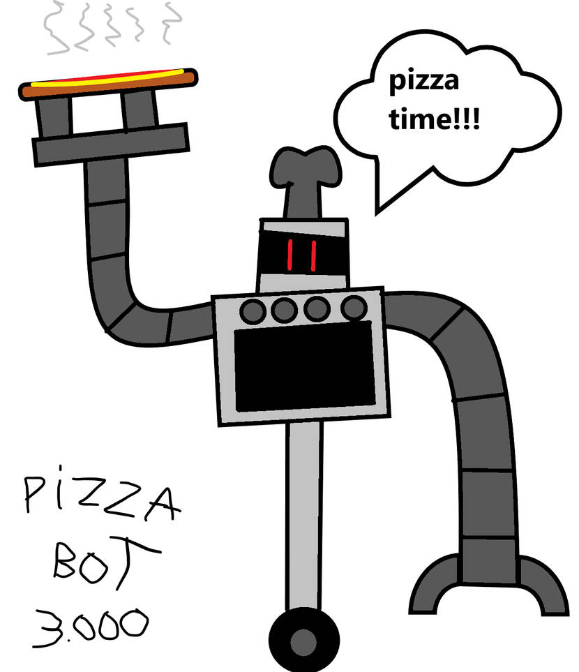Pizza Bot by sotiklpo on DeviantArt