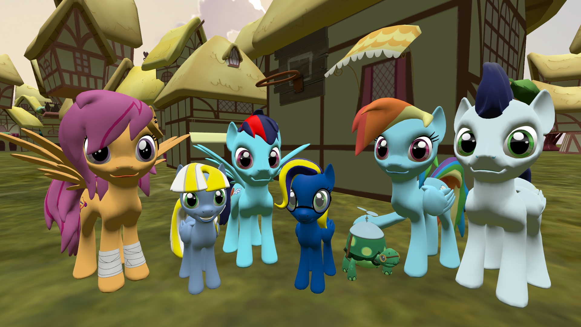 MLP Next Gen. Family - Rainbow Dash v2