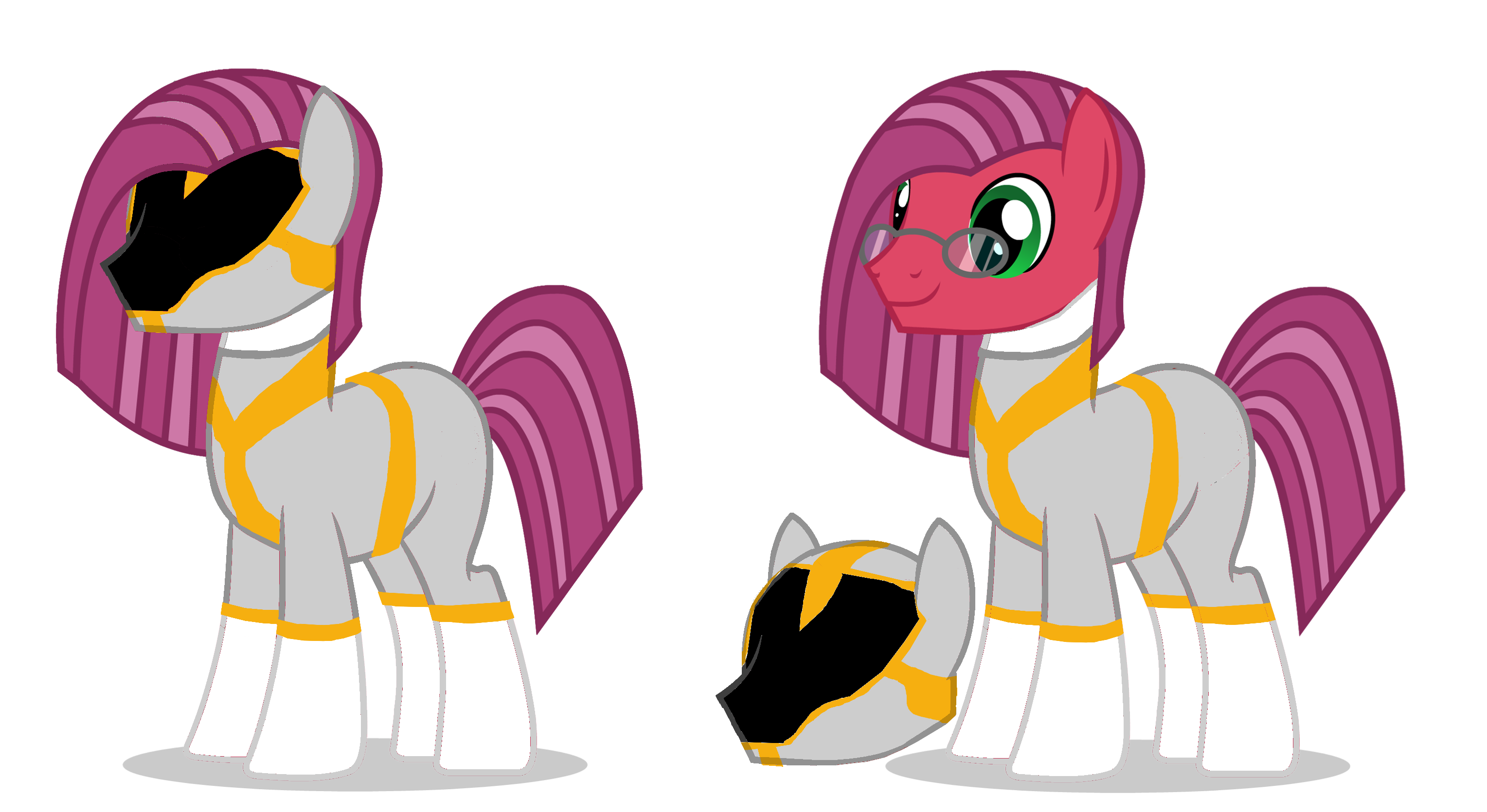 MisAnthro Pony as Titanium Ranger by Jordan-da-Lego-Brony on DeviantArt