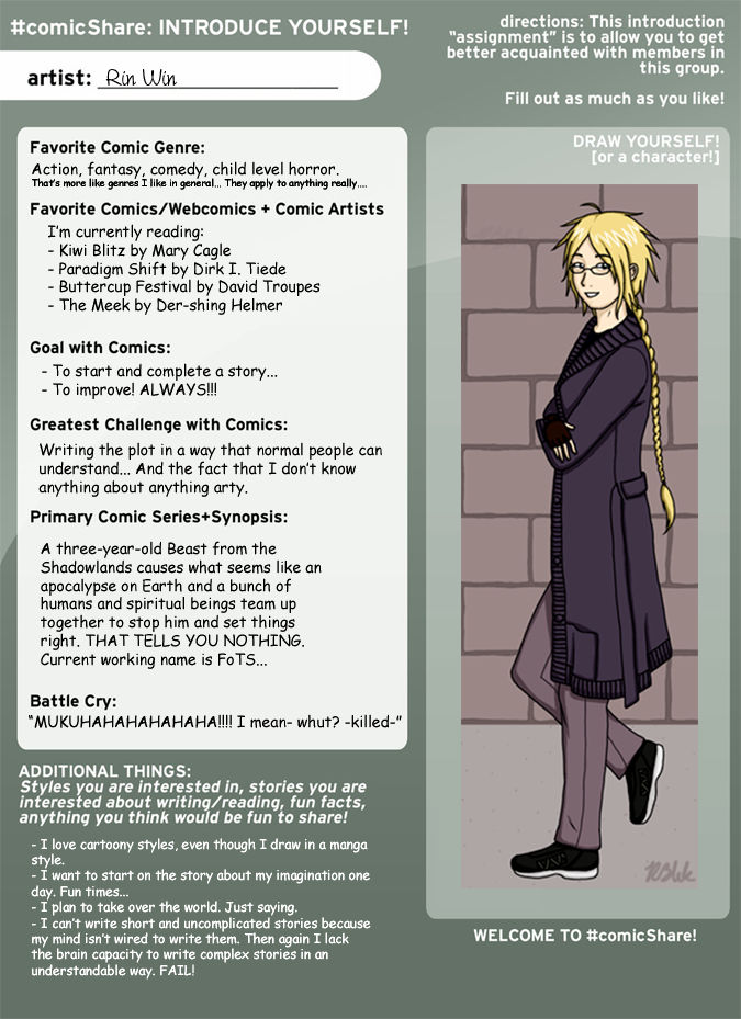 Comicshare Introduction By Rinnywinnywoowah On Deviantart Comicshare Introduction By Rinnywinnywoowah On Deviantart