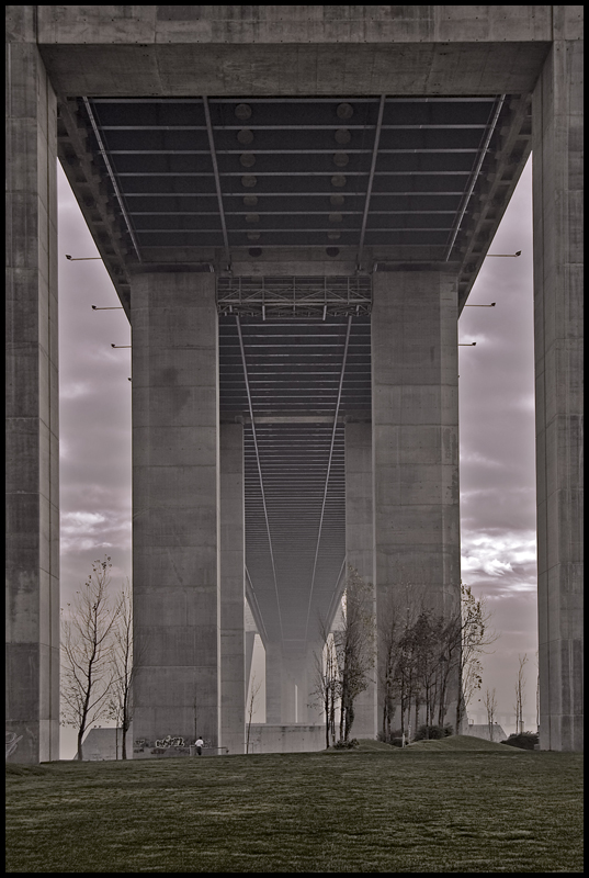 Under the bridge