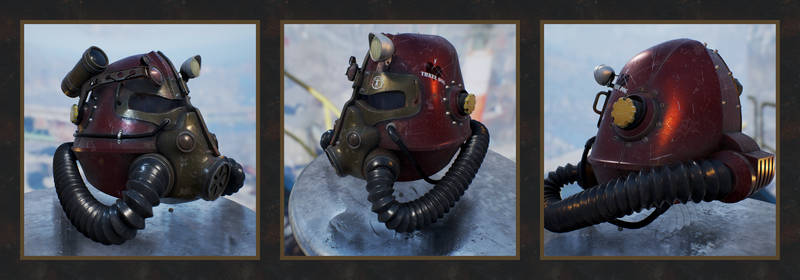 T-45 Power Armor Helmet (Fallout)