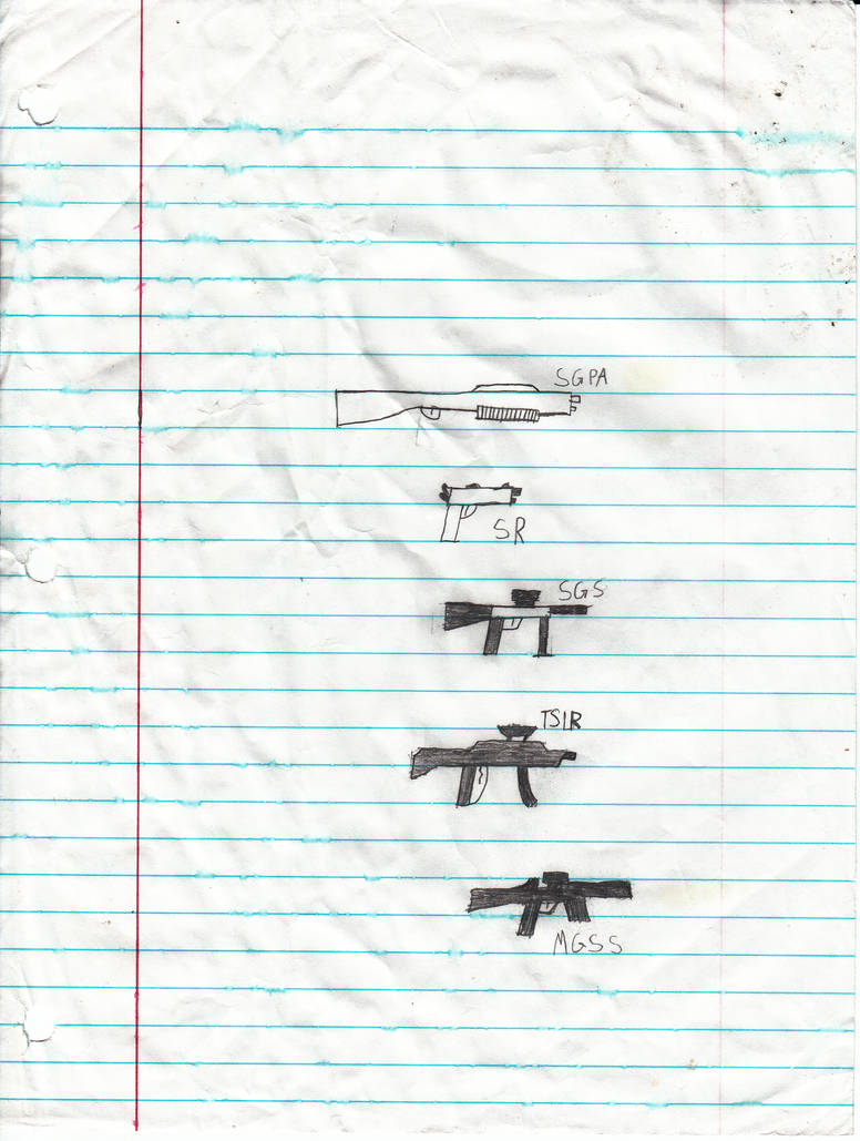 Gun Sheet 4 by Watteva on DeviantArt